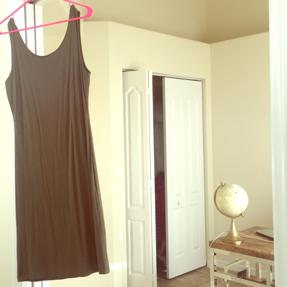 Hunter green dress